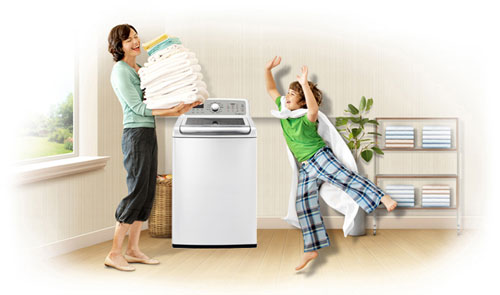 Hướng dẫn khắc phục máy giặt bị rung lắc khi giặt